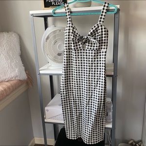 Plaid pinup dress